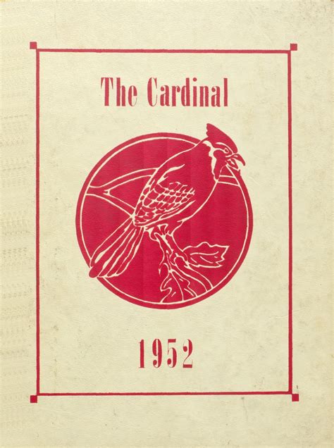 1952 Yearbook From Conway Springs High School From Conway Springs