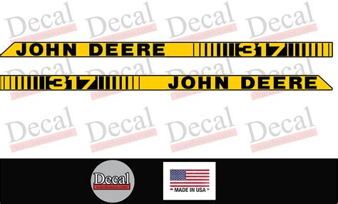 John Deere Logo Decals