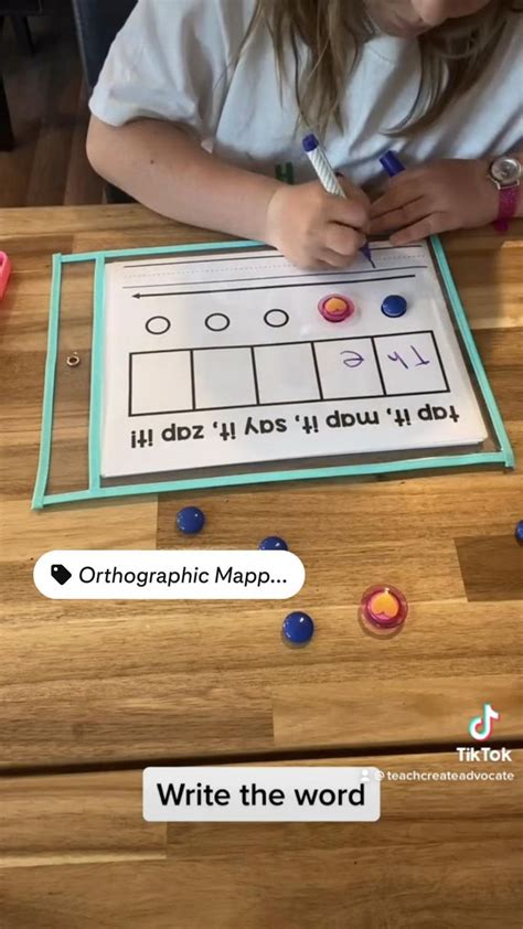 Tap It Map It Zap It Phonics Game Engaging Multi Sensory Phoneme