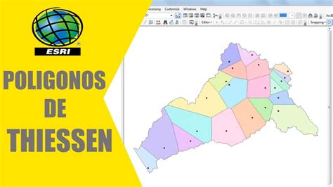 Pol Gonos De Thiessen Para Una Cuenca Hidrogr Fica Arcgis Youtube