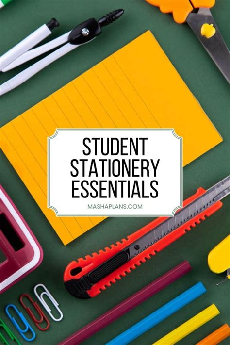 11 Student Stationery Essentials