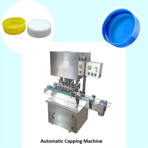 Authentic Designers SS 304 Automatic Single Head Capping Machine At