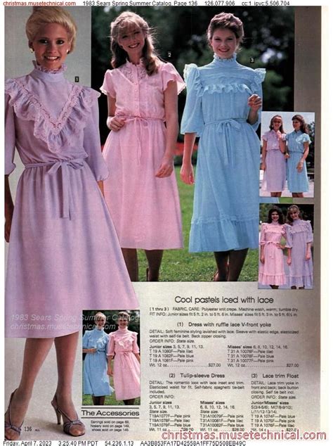 1983 Sears Spring Summer Catalog Page 136 Catalogs And Wishbooks 1980s Fashion Retro Fashion