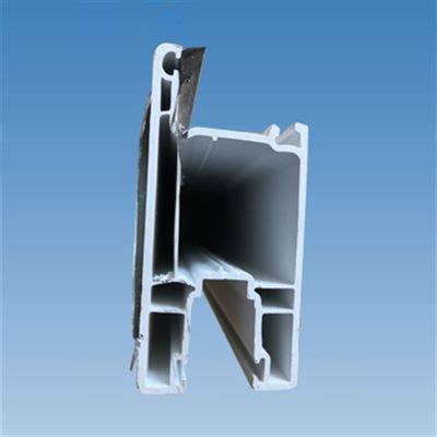 Plastic UPVC Sliding Profile Window And Door Laminated SGS Certified