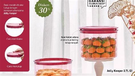 Katalog Lengkap Promo Tupperware Sampai Januari Koleksi Toples