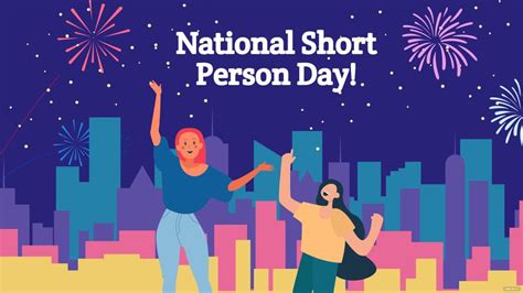 National Short Person Day Background in EPS, Illustrator, JPG, PSD, PNG ...