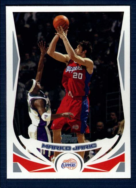 Topps Marko Jaric Clippers Id Ebay