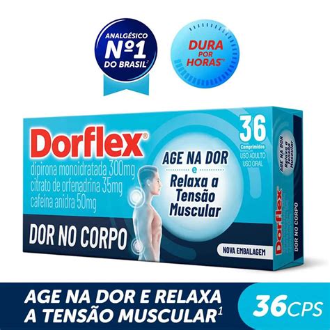 Dorflex Bula Para Que Serve E Como Tomar Droga Raia