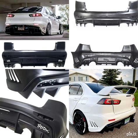 2008 17 Mitsubishi CY Lancer Galant Fortis Varis Style Rear Bumper