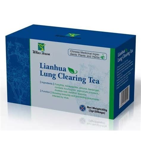 Lung Detox Tea For Pneumonia And Respiratory Tract Infections 3g X