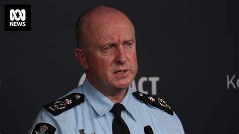 Former Top Cop Says He Failed To Dissuade Repeat Offenders But The Act Government Claims Things