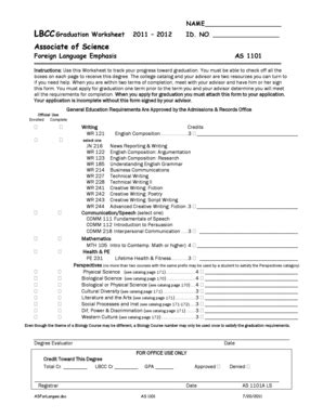 Fillable Online linnbenton AS 1101 - linnbenton Fax Email Print - pdfFiller 