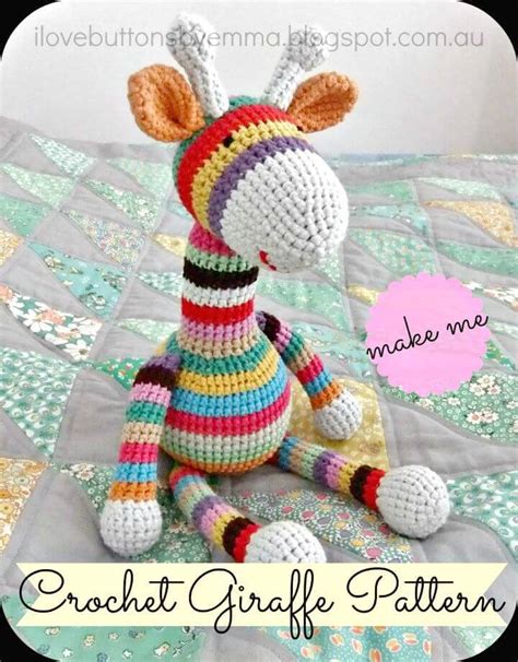 Free Crochet Giraffe Amigurumi Patterns Diy Crafts