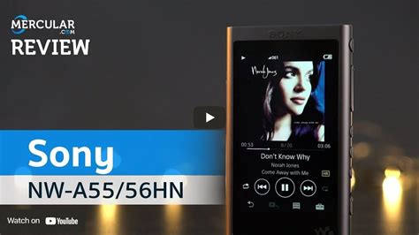 เครื่องเล่นเพลง Sony NW-A55 ฟังเพลง Hi-Res ได้ทุกที่