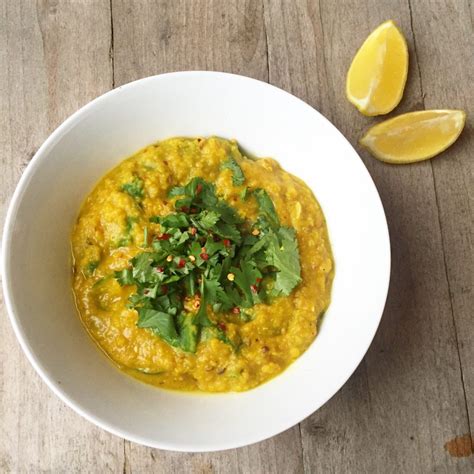 Simple Spicy Red Lentil Dal Recipe Vegan Shine Yoga