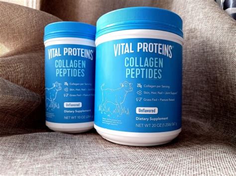Vital Proteins, Пептиды коллагена, коллаген в порошке без вкусовых ...