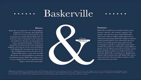 Baskerville Font Pairings: 5 Beautiful Combinations