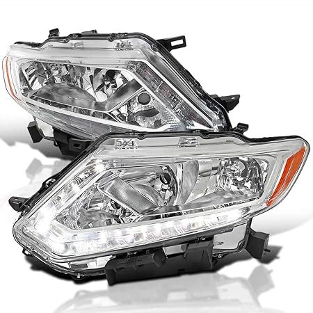 Amazon For Nissan Rogue Headlights Lamps Set