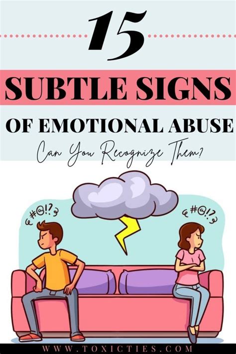 Can you recognize these 15 subtle signs of emotional abuse – Artofit