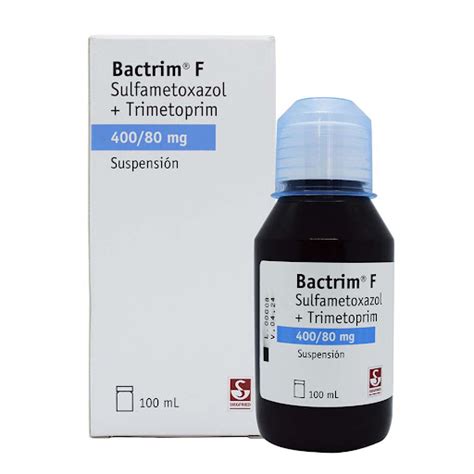 Bactrim F Sulfametoxazol Trimetoprim Mg Siegfried Frasco X Ml