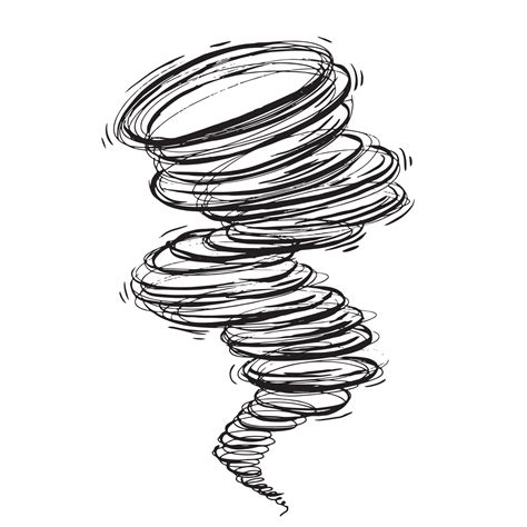 Hurricane hand drawn illustration, vector. 7538272 Vector Art at Vecteezy