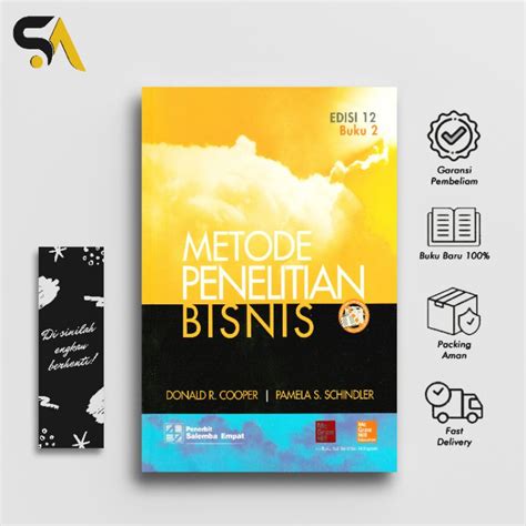 Jual Metode Penelitian Bisnis Buku Edisi By Donald R Cooper