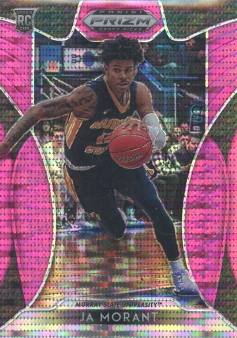 2019 Panini Prizm Draft Picks Prizms Pink Pulsar 2 Ja Morant