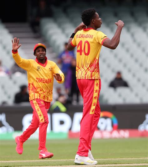 blessing muzarabani dismissed stephan myburgh early espncricinfocom