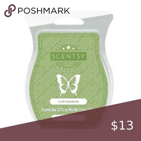 Scentsy Lush Gardenia Wax Bar Discontinued Scentsy Gardenia Scentsy Scent