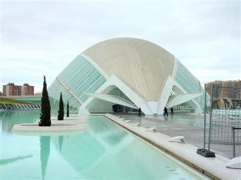 B Timent De La Cit Des Arts Et Des Sciences De Valence Espagne Photo