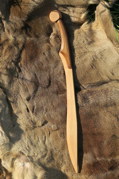 Scimitar A Wooden Sword Originally Used By The Ottoman Troops In The