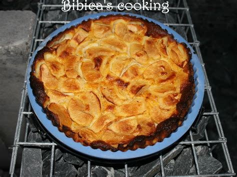 Tarte aux pommes sans pâte à la fève tonka Bibica s cooking