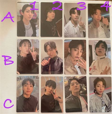 BTS Jungkook Official Photocards Etsy Photo Cards Skz In Cute