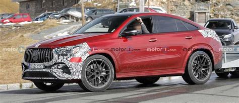 2023 Mercedes Amg Gle 53 Spied Hiding The Smallest Of Facelifts