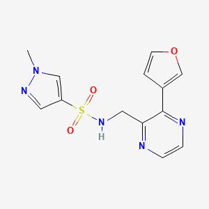 N Furan Yl Pyrazin Yl Methyl Methyl H Pyrazole