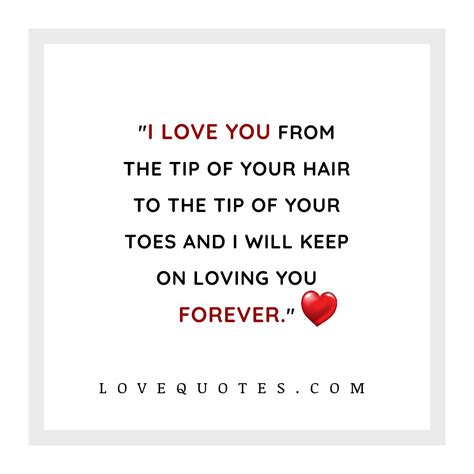 Loving You Forever - Love Quotes