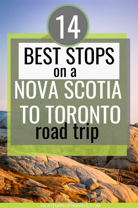 14 Best Stops On A Toronto To Nova Scotia Road Trip Artofit