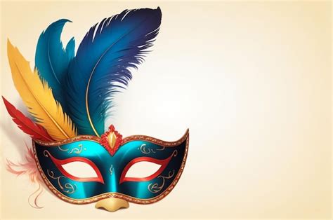 Premium Photo Carnival Venetian Mask Isolated