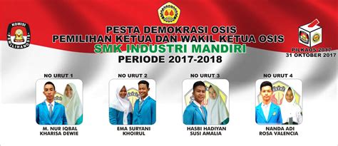 Contoh Desain Spanduk Banner Pemilihan Ketua Osis Contoh Desain Images