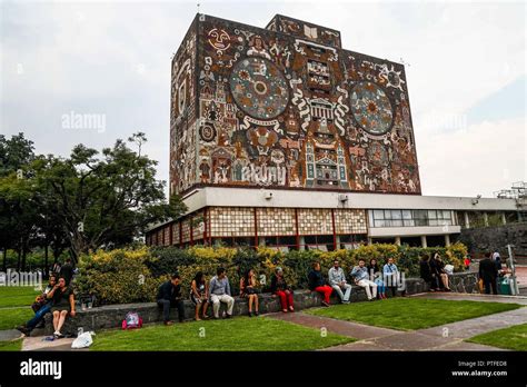 National Autonomous University Of Mexico Esplanade Of The Unam Rectory