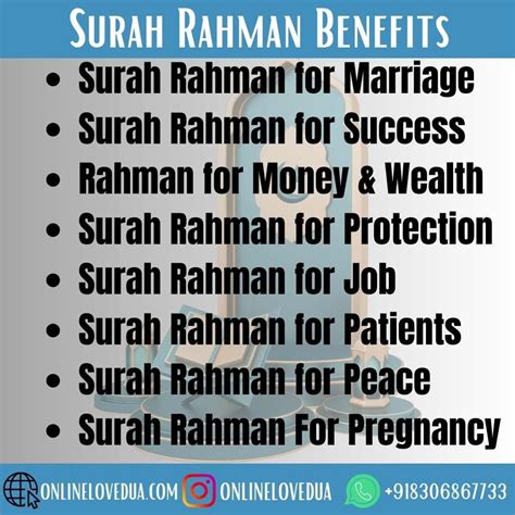 Surah Rahman Benefits Blessings Of Reading Surah Al Rahman