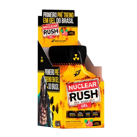 Pr Treino Nuclear Rush Em Gel Bodyaction