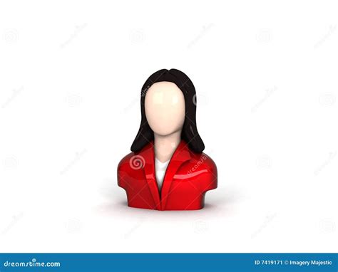 Female Professional Stock Illustration Illustration Of Attention 7419171