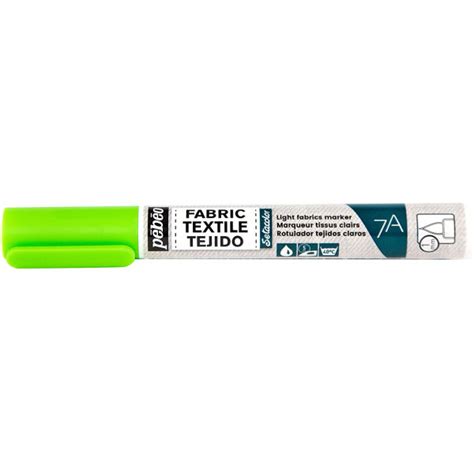 Marqueur Feutre Textile Clair Vert Fluo Setacolor P B O