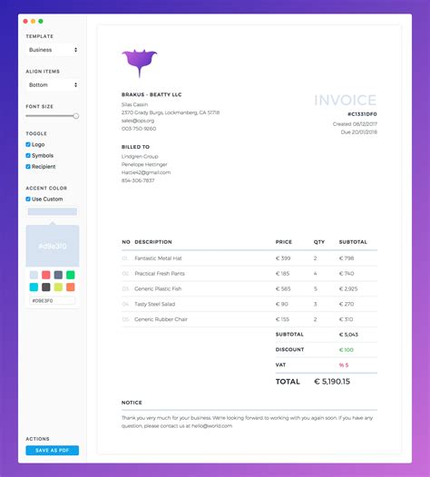 Invoice Template For Invoice To Go App Latest News