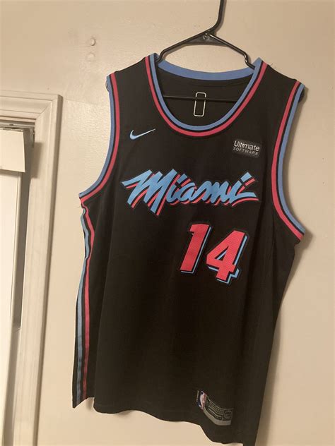 NBA × Nike Tyler Herro Miami Vice Jersey | Grailed