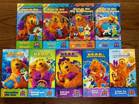 My Bear In The Big Blue House Vhs Tapes Nov 2022 By Richardchibbard