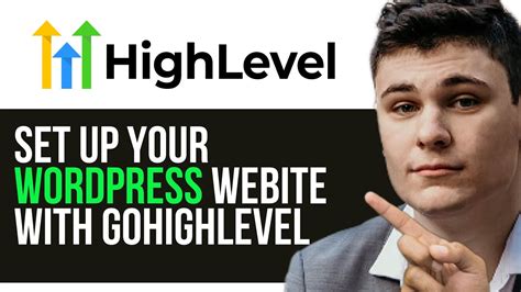 SET UP YOUR WORDPRESS WEBITE WITH GOHIGHLEVEL 2024 FULL GUIDE YouTube