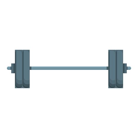 Sport Barbell Icon Cartoon Vector Gym Fitness 14316635 Vector Art At