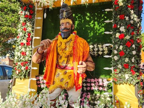 A Traditional Grand Procession Of Lord Parashuram Took Place In